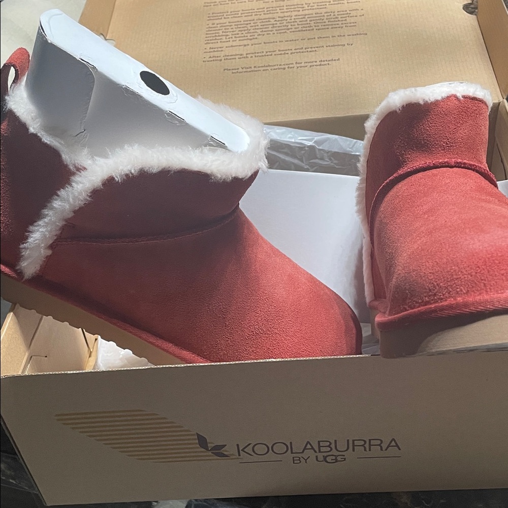 UGG Koolaburra Women's Red Winter Boots
